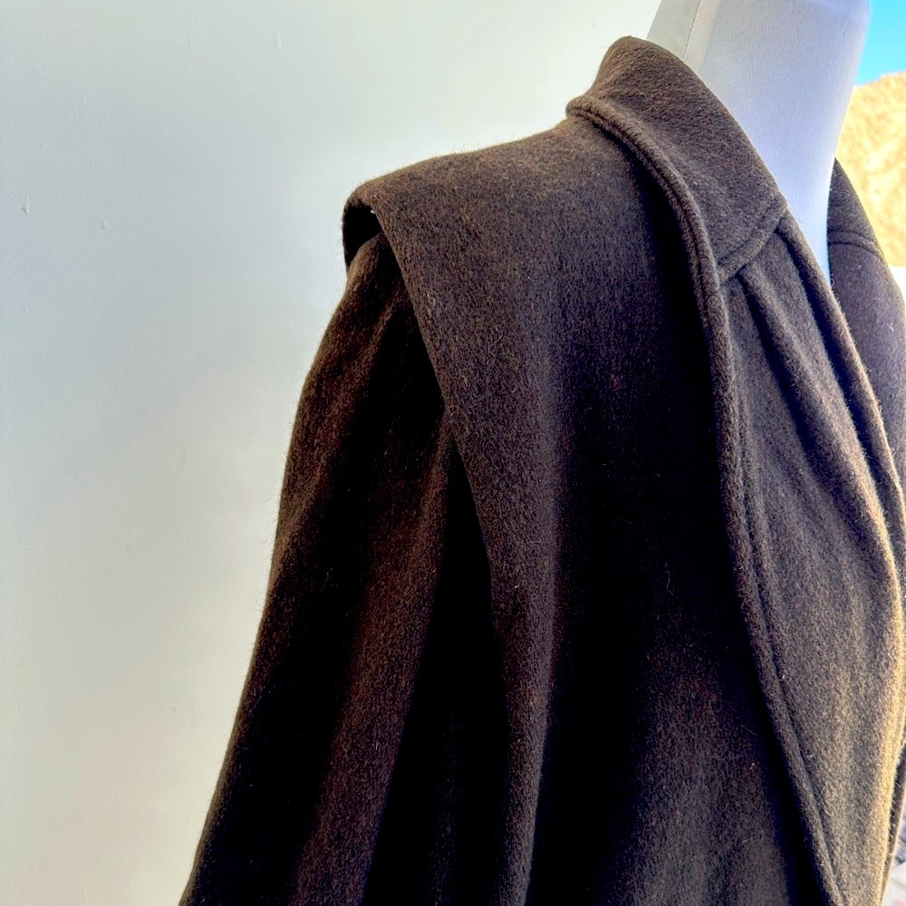 Vintage Brown Wool Coat - image 6